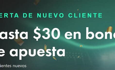 Bet365 bono de bienvenida: $30 USD en septiembre 2024.